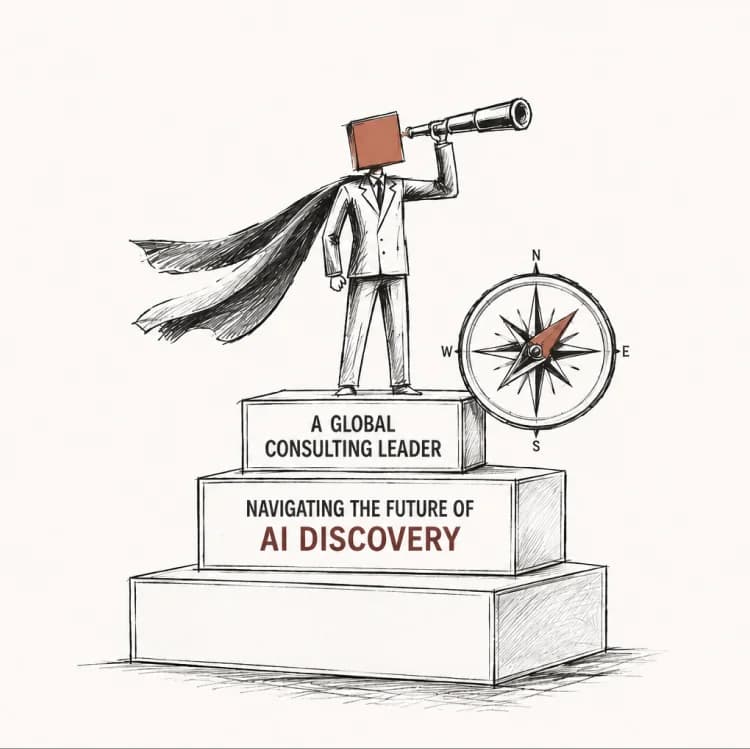 A global consulting leader navigating the future of AI discovery
