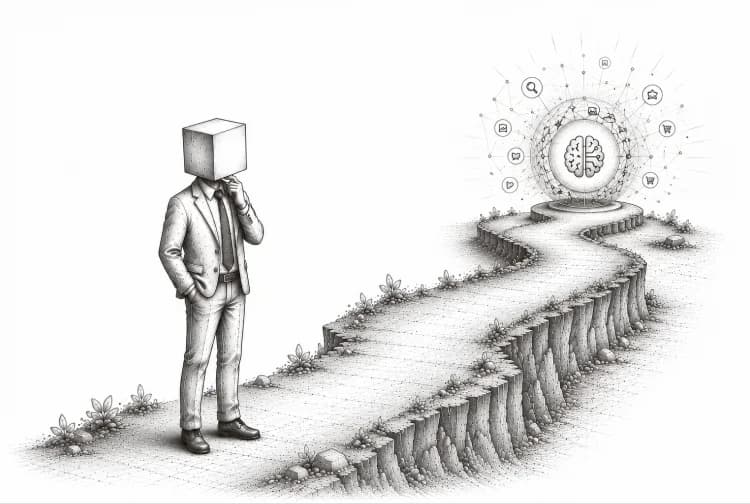 Traditional marketing data couldn't see AI influence